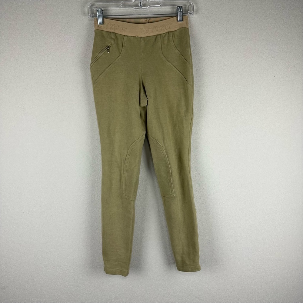 TuffRider Tan Equestrian Riding Pull On Pants Size 28